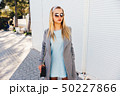 young woman in city 50227866
