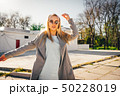 young woman in  city 50228019