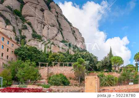 Santa Maria de Montserrat Abbey in Monistrol de Santa Maria de Montserrat Abbey in Monistrol de 50228780