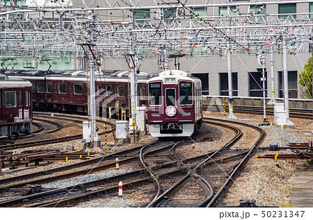 阪急電車の写真素材