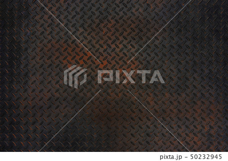 Grunge metal diamond plate floor texture Grunge metal diamond plate floor texture 50232945