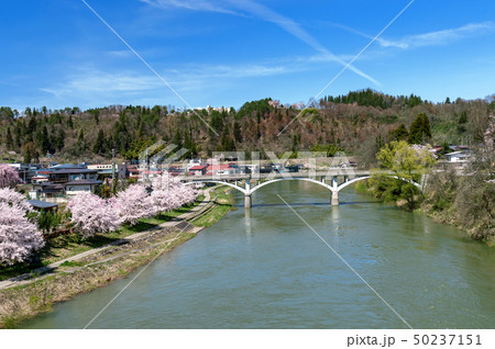【山形大江町】三連アーチが美しい旧最上橋は近代土木遺産 50237151
