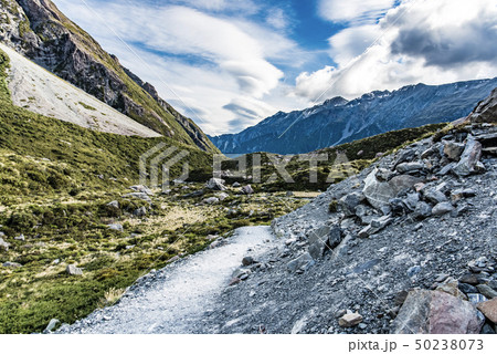 マウントクック国立公園のフッカーバレートラック 50238073