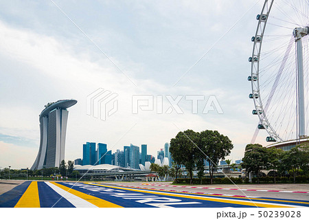 海外旅行、東南アジア、シンガポール、Singapore Marina Bay. 50239028