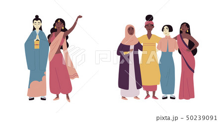 Diverse multiracial and multicultural group of people. Social diversity, friendship. African, asian Diverse multiracial and multicultural group of people. Social diversity, friendship. African, asian 50239091