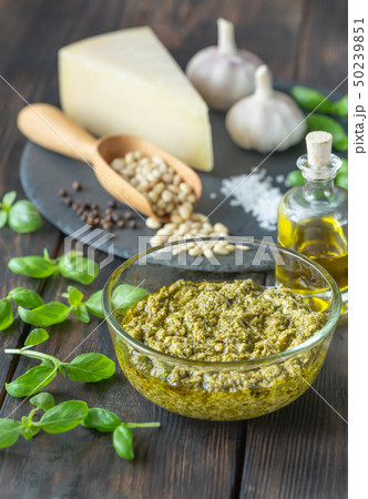Ingredients for pesto Ingredients for pesto 50239851