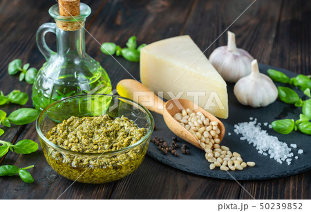 Ingredients for pesto Ingredients for pesto 50239852