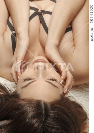sensual aroused woman 50241920
