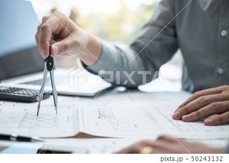 Team of engineering or architect meeting and Team of engineering or architect meeting and 50243132