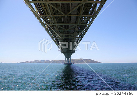 明石海峡大橋 真下 明石海峡大橋 真下 50244366