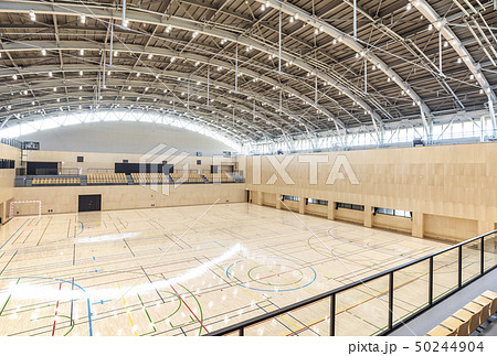 体育館　スポーツ施設　多目的会場　スタジアム　イメージ素材 50244904