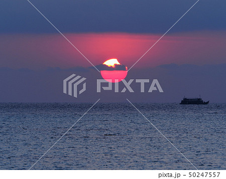 海から昇る部分日食 日出帯食 / Partial Solar Eclipse over sea 海から昇る部分日食 日出帯食 / Partial Solar Eclipse over sea 50247557