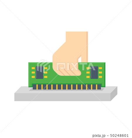 computer ram icon - Stock Illustration [50248601] - PIXTA