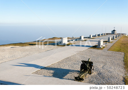 Italian alps landmark. First world war memorial 50248723