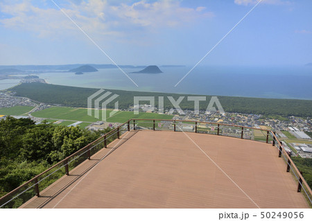 虹の松原　唐津市　佐賀県　鏡山展望台 50249056