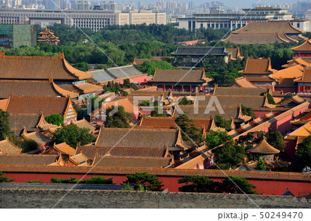 北京故宮博物院_瓦屋根 50249470