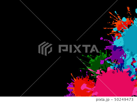 abstract bright and color with paint stains and 50249473