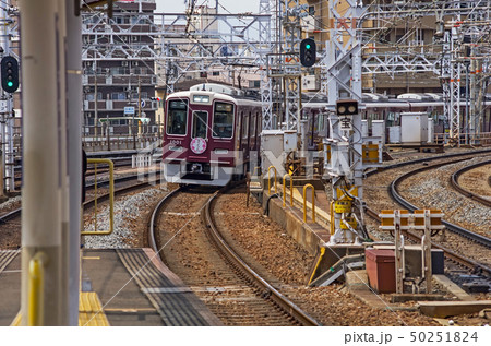 阪急電車宝塚線 1000系さくらヘッドマーク 阪急電車宝塚線 1000系さくらヘッドマーク 50251824