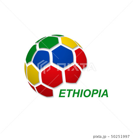 abstract soccer ball with national flag colors abstract soccer ball with national flag colors 50251997