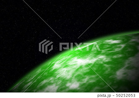 Planetary Horizon in Deep Space Planetary Horizon in Deep Space 50252053