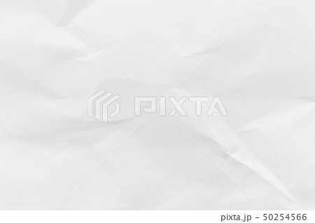 White crumpled recycled paper texture background 50254566