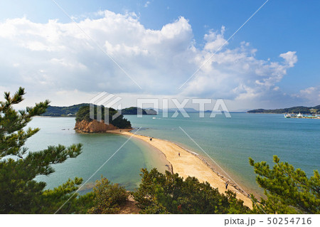【小豆島・観光名所】エンジェルロード(天使の散歩道) 【小豆島・観光名所】エンジェルロード(天使の散歩道) 50254716