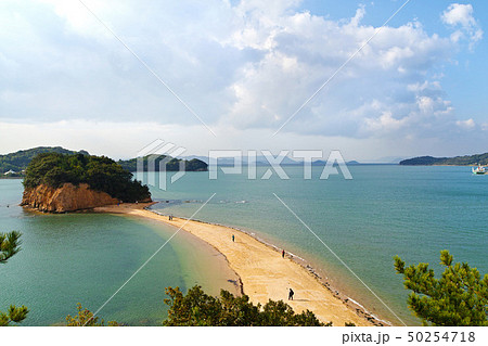 【小豆島・観光名所】エンジェルロード(天使の散歩道) 【小豆島・観光名所】エンジェルロード(天使の散歩道) 50254718