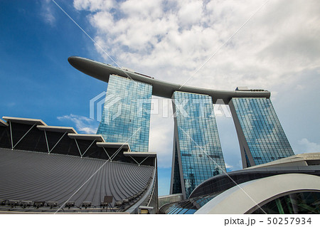 Singapore cityscape in daytime . Ant eye view . Singapore cityscape in daytime . Ant eye view . 50257934