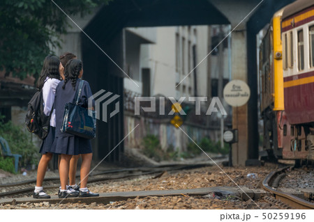 Thai railway train Thai railway train 50259196