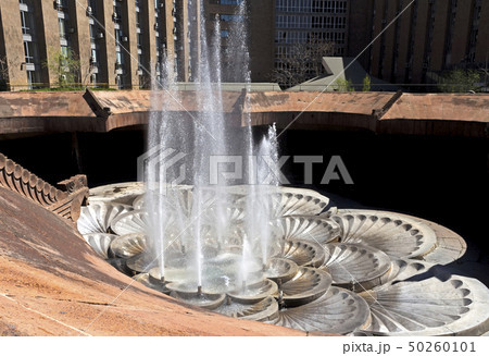 Beautiful fountain in the downtown of Yerevan. 50260101