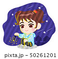 キャラクター 子供 夜空 50261201