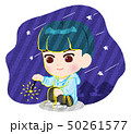 キャラクター 子供 夜空 50261577