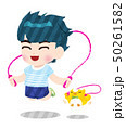 キャラクター 子供 縄跳び 50261582