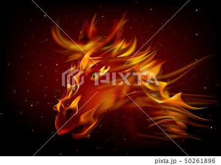 Head of Horse in Fire Head of Horse in Fire 50261896