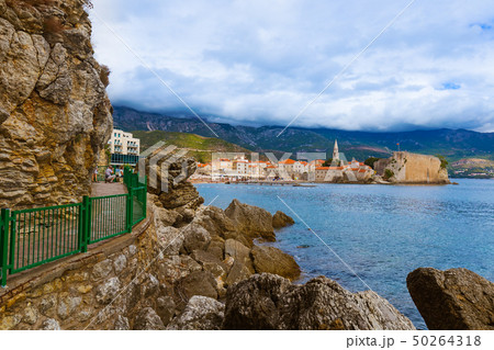Old Town in Budva Montenegro 50264318