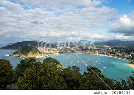 Donostia - San Sebastian view from Mont Igueldo, Basque Country, Spain Donostia - San Sebastian view from Mont Igueldo, Basque Country, Spain 50264552