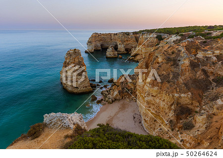 Beach near Albufeira - Algarve Portugal 50264624