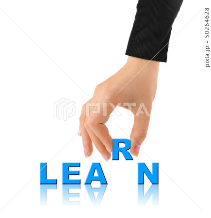 Hand and word Learn 50264628