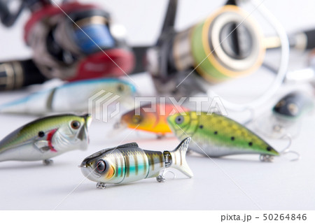 釣り具、ルアー、疑似餌、フィッシング、タックルセット 50264846