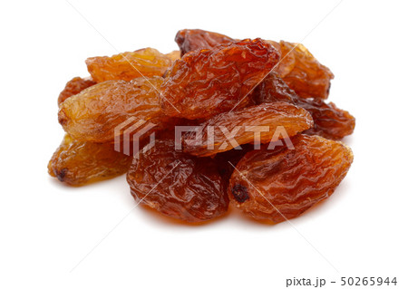 Golden raisin isolated on white Golden raisin isolated on white 50265944