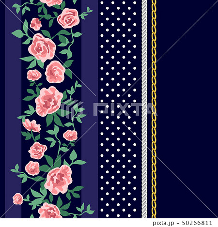 Vertical vintage border.  50266811