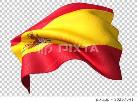 スペイン 国旗 比率2 3のイラスト素材