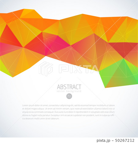 Color triangle background banner brochure template Color triangle background banner brochure template 50267212