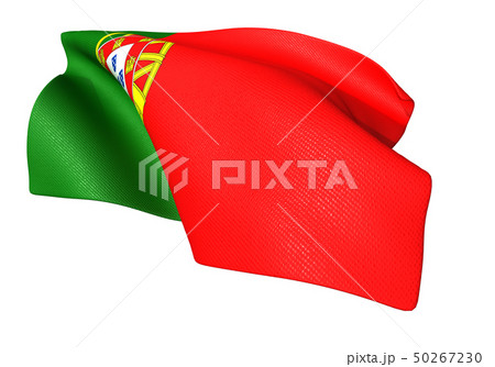ポルトガル 国旗 比率2 3のイラスト素材
