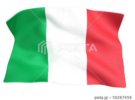 イタリア 国旗 比率2 3のイラスト素材