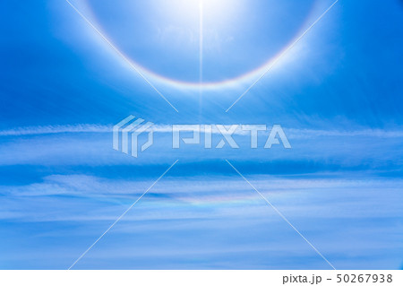 ハロ現象と環水平アーク 50267938