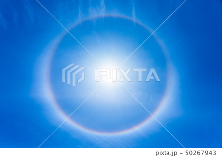 ハロ現象と環水平アーク 50267943