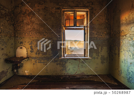 Ruins of the mining town Kolmanskop in the Namib desert near Luderitz in Namibia Ruins of the mining town Kolmanskop in the Namib desert near Luderitz in Namibia 50268987