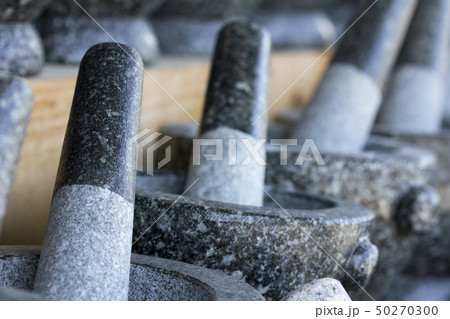 The group of Stone mortar and pestle The group of Stone mortar and pestle 50270300