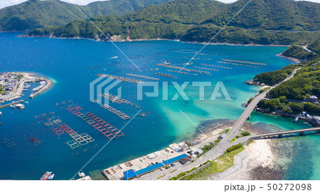 高知県 柏島の風景 ドローン空撮 50272098